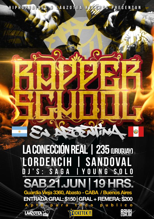 Rapper School en Argentina