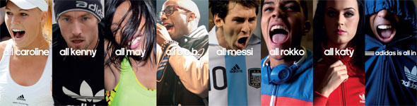 Adidas is all In