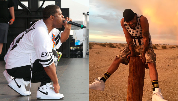 A$AP ferg (izquierda) & Method Man con sus Af1