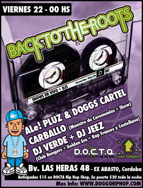 ALe! PLUZ en Cordoba junto a Doggs CArtel, Carballo y Dj Jeez