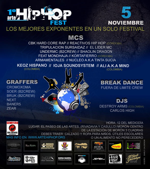 Festival Arte Hip Hop en Moron