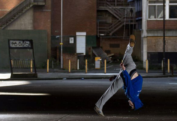 Bboys Breakdancing