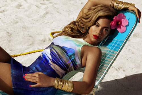 Fotos de Beyonce en traje de baño para H&M Swimwear